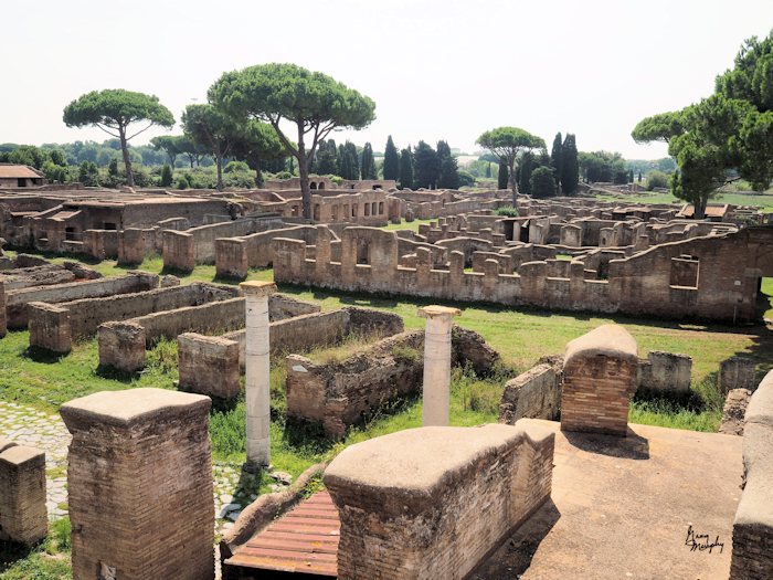 Seaport to Rome, Ostia Antica, Italy