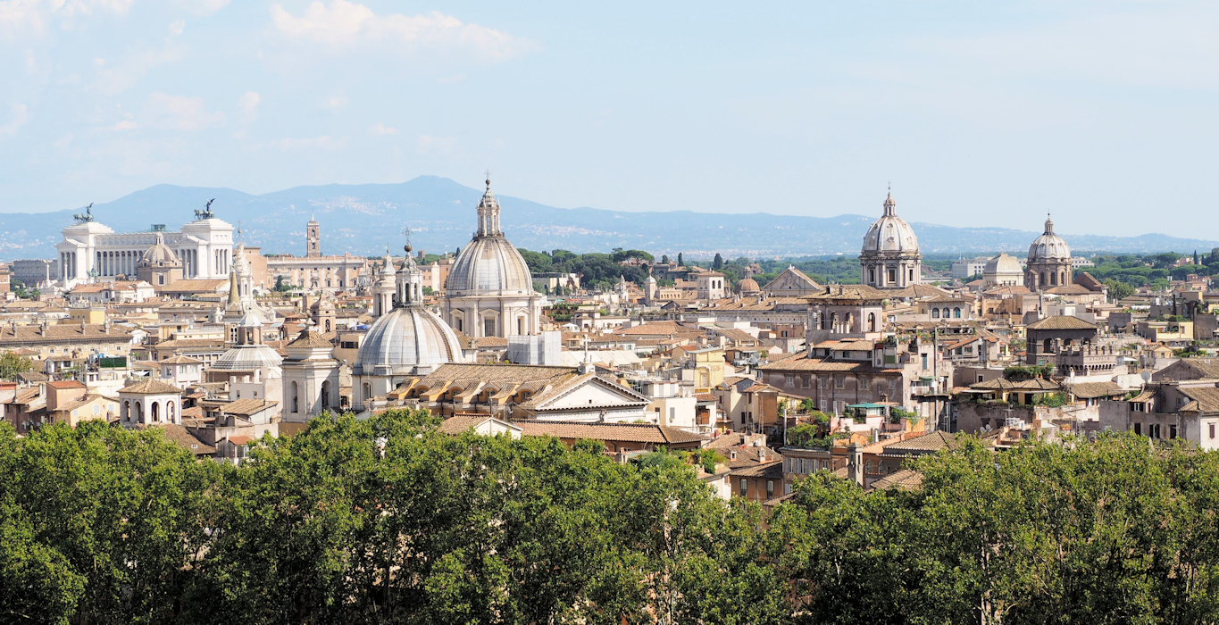 Rome Skyline, Rome,  Italy